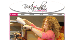 Desktop Screenshot of beautybyandreasalon.com